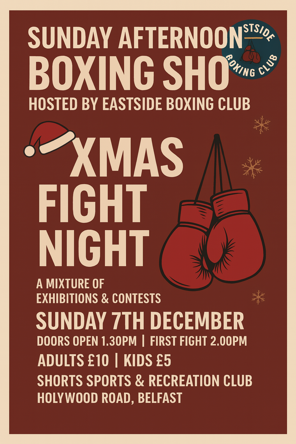 Xmas fight night